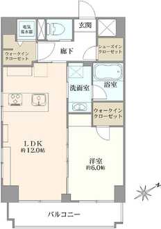 キョウエイハイツ田町の間取図
