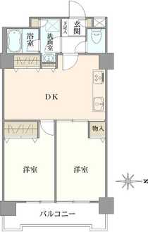 グランドパレス田町の間取図