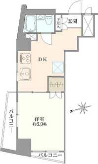 中銀落合マンシオンの間取図