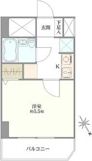 シャンボール三田の間取図