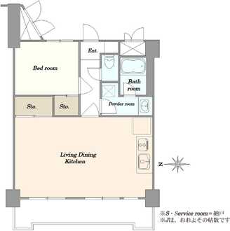 ヴェラハイツ目黒ガーデンの間取図