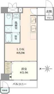 トーア駒込の間取図