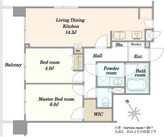 ベルジェンド浦安の間取図