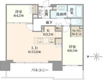 品川イーストシティタワーの間取図