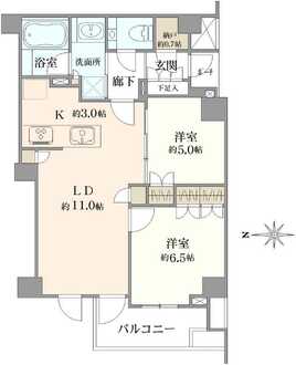 プラウド中野テラスの間取図