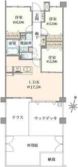 ヴェレーナ西東京碧山の森の間取図