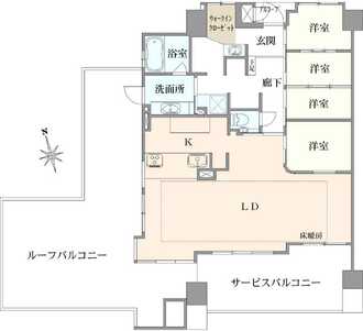 ライオンズグローベル石神井公園の間取図