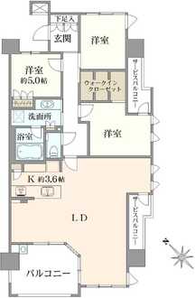 Forest One 八事清水ヶ岡の間取図