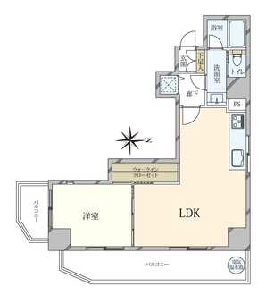 マンション第2木場の間取図