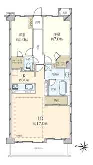 レーベンハイム森下レシェンテの間取図
