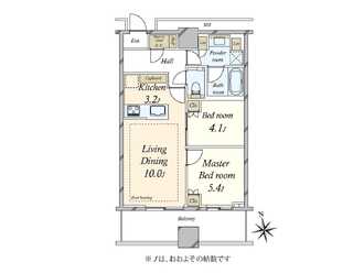WORLD TOWER RESIDENCEの間取図