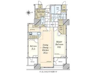 三田ガーデンヒルズイーストヒルの間取図