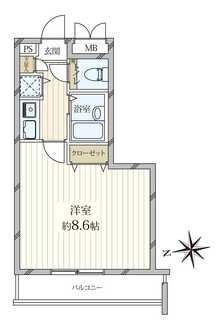 ジョイシティ品川の間取図
