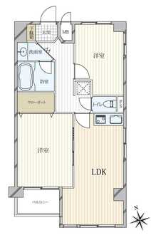 サンレイ天神橋の間取図