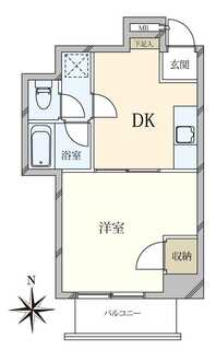 北斗スターマンション亀戸の間取図