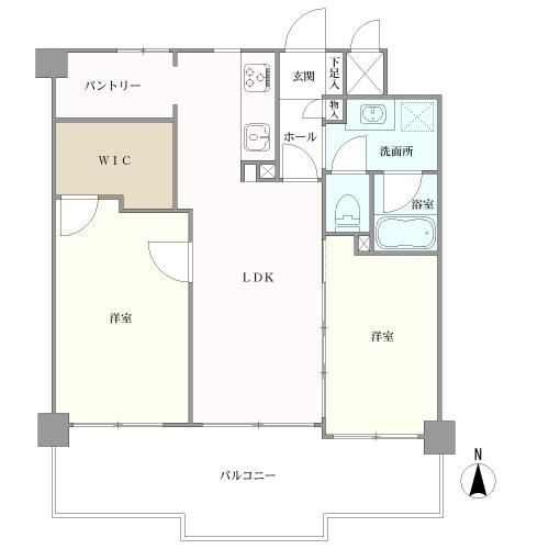 エスペランス東住吉の間取図