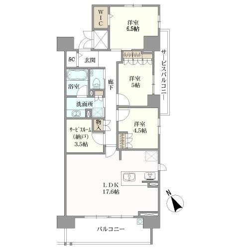 リフローレ新安城の間取図