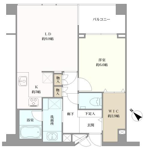グランドメゾン不動前の間取図