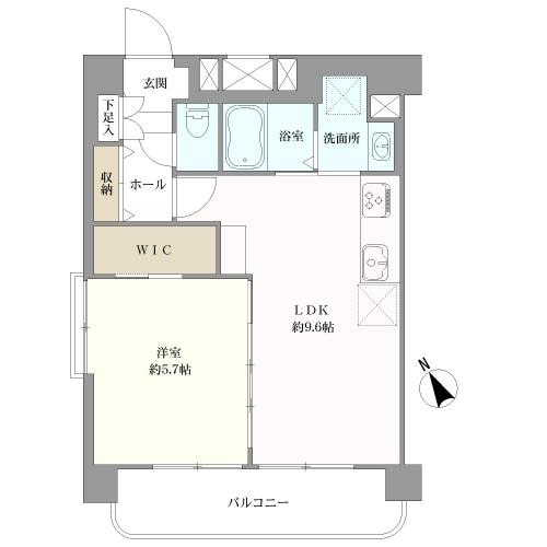 永谷ヒルプラザ六本木の間取図