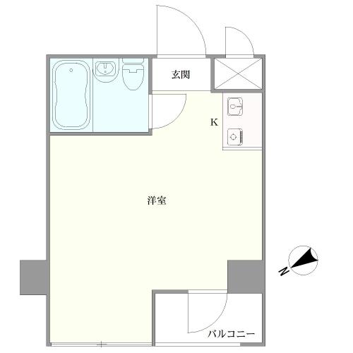 ストーク四谷の間取図