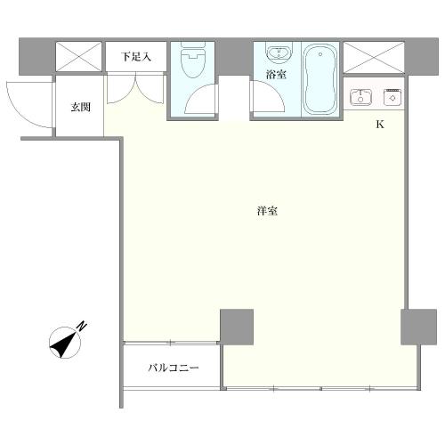 ストーク四谷の間取図