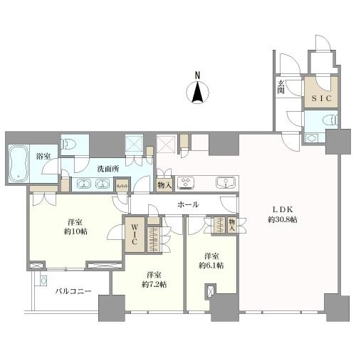 三田ガーデンヒルズの間取図