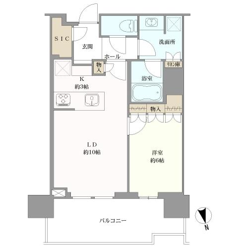 HARUMI FLAG SUN VILLAGEの間取図