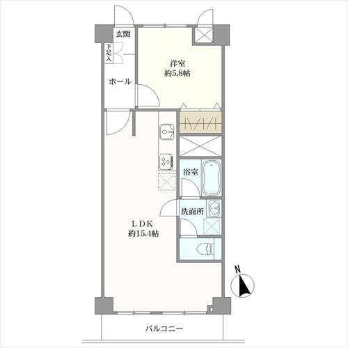 田無永谷マンシヨンの間取図