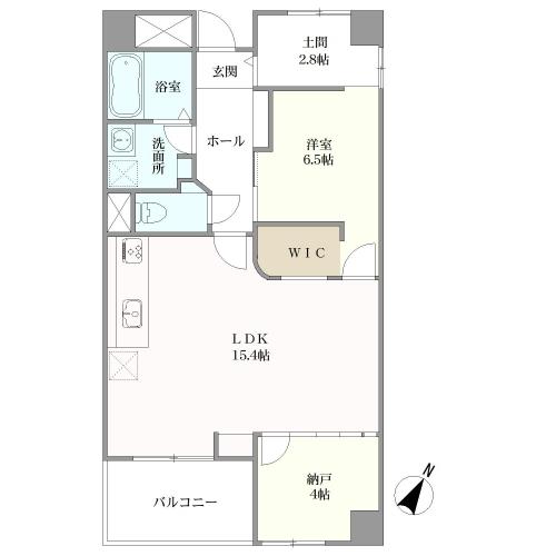 サンライフ六本松の間取図