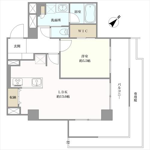 パシフィック魚籃坂の間取図