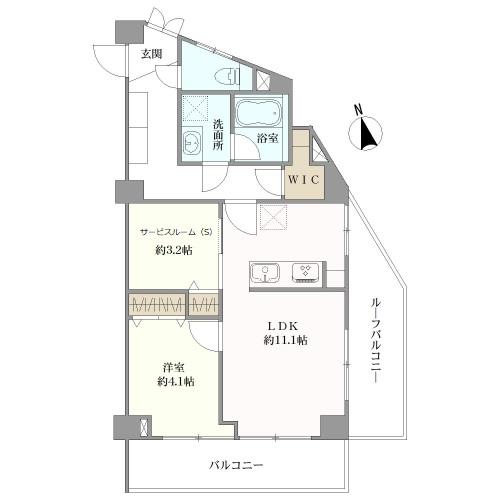 サンライズ鷺宮の間取図