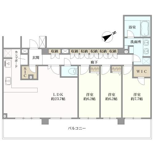 ルフォン吉祥寺の間取図