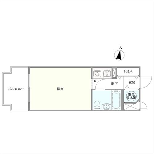 ライオンズマンション京都烏丸の間取図