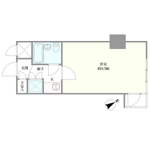 ストーク小石川の間取図