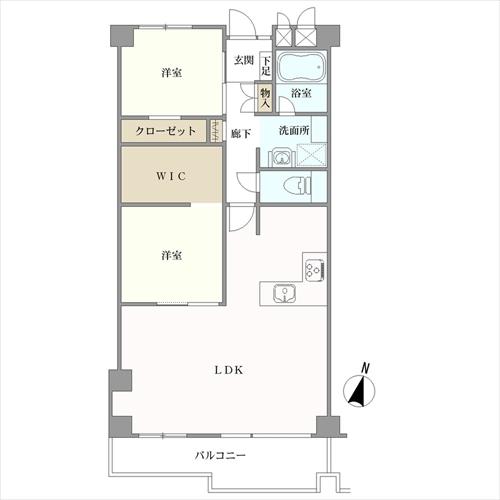 江古田パークハイツの間取図