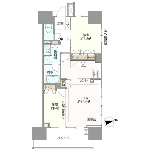 ザ・グランアルト栄の間取図