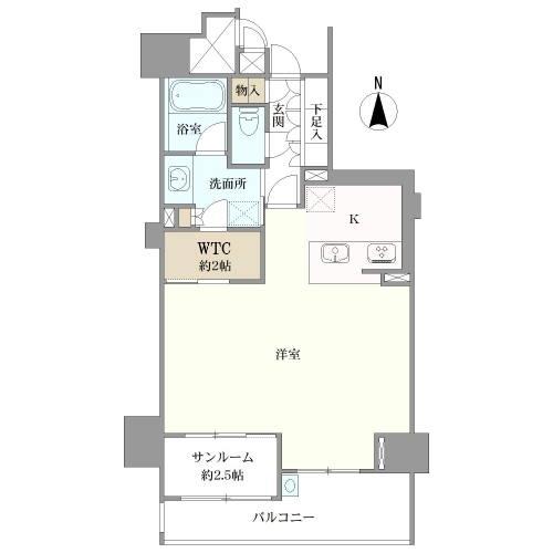 プラセシオン名古屋伏見の間取図