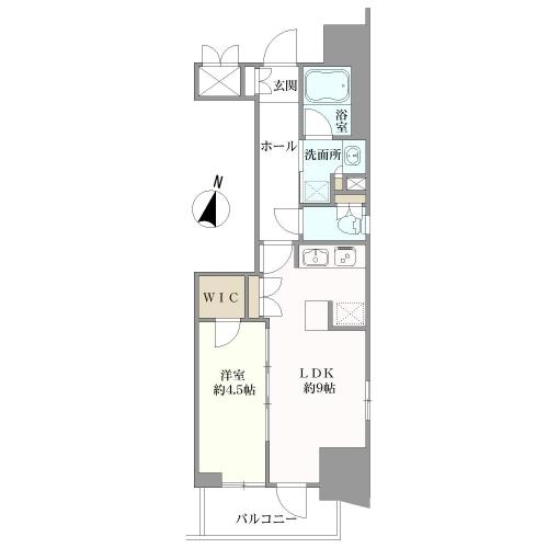 エステムプラザ名古屋丸の内の間取図