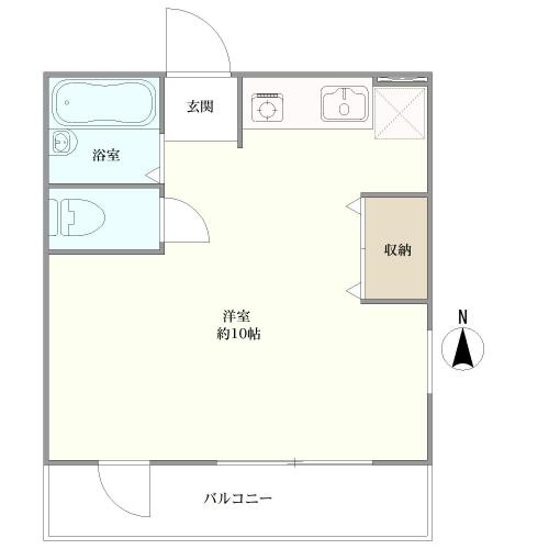 ローザ西荻窪の間取図