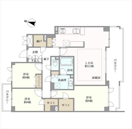 テラス西荻窪の間取図