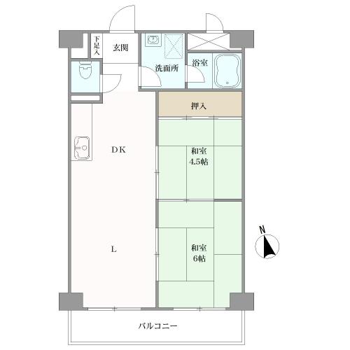 シヤンテイ森小路の間取図