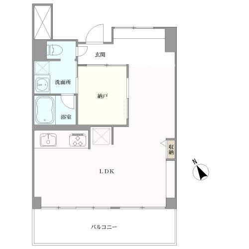 パルクメゾン千舟公園の間取図