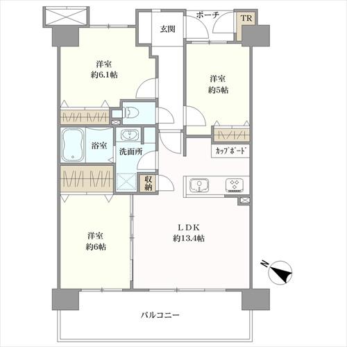 ルネ大宮宮原の間取図