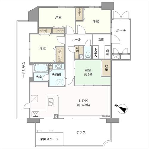 ファミリーフィールズ大宮壱番館の間取図