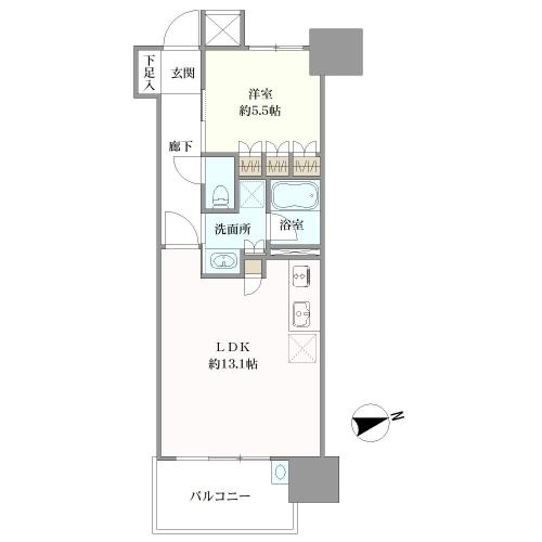 ザ・グランアルト栄の間取図