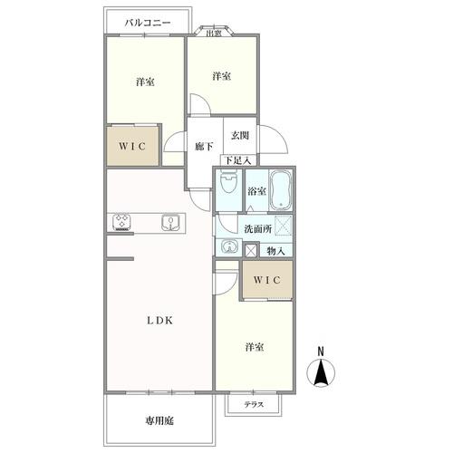 タウン白金の間取図