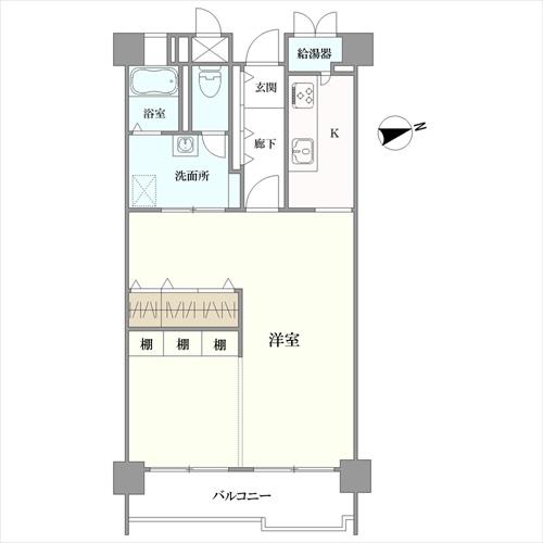 ハイツ富士見台の間取図
