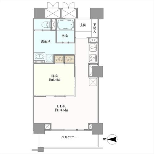 ザ・レジデンス芦屋スイートの間取図