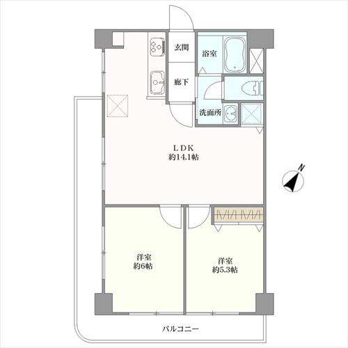 シャトード本山の間取図
