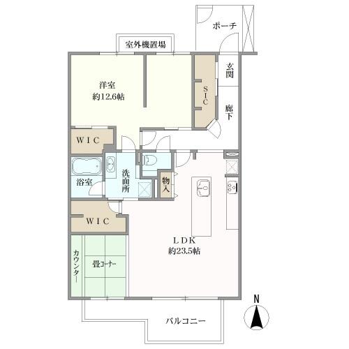 パーク・コート御影の間取図